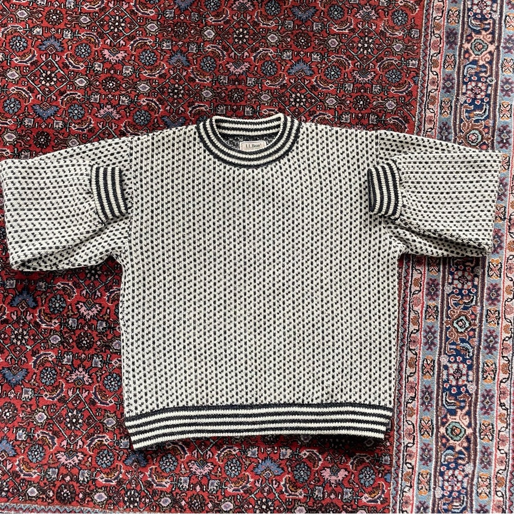 L.L. Bean Monochrome Crewneck Sweater